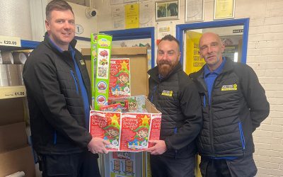 Store It Right Supports The Christmas Stocking Campaign 2024